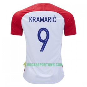 Koszulka Chorwacja Kramarić 9 Mistrzostwa Świata 2018 Domowe Stroje Piłkarskie